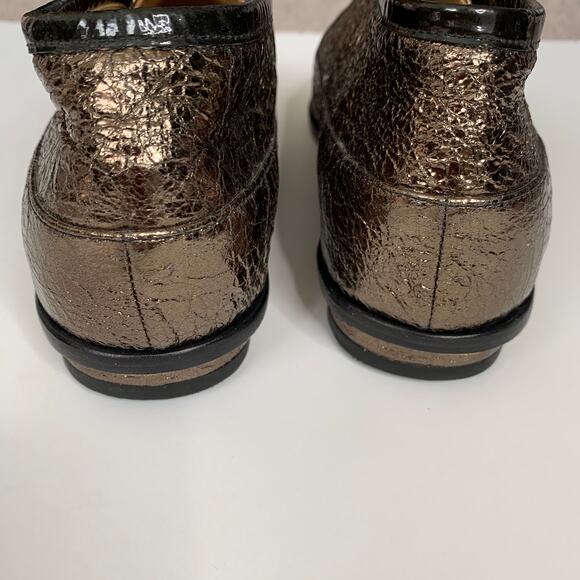 Anthropologie The Palatines Pinna Ankle Boot Pewter Booties - Picture 6 of 12